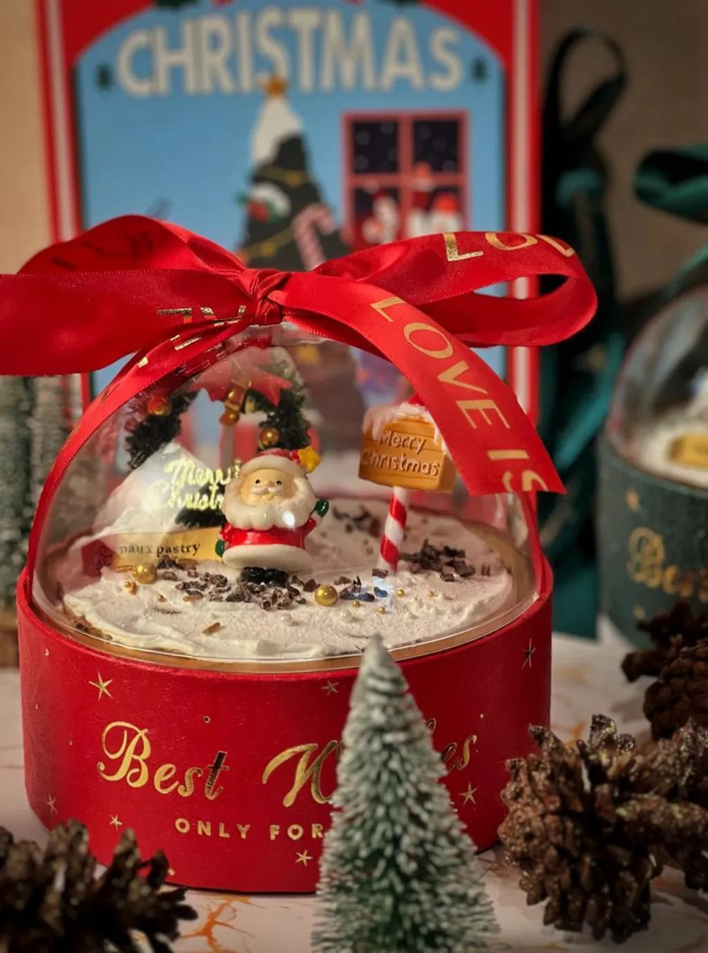 Christmas Cake - Dark Chocolate Cake