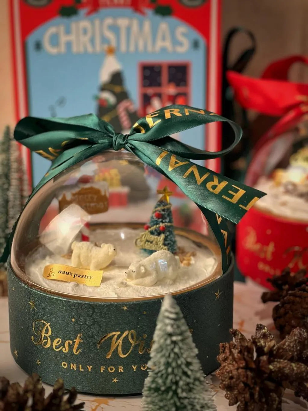 Christmas Cake - Cameron Tea Poached Apple Cake